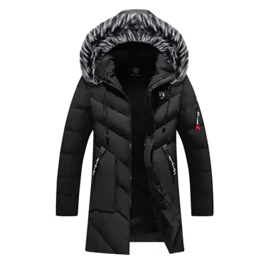 Aziko | Men Winter Parka Jacket | Hood-3