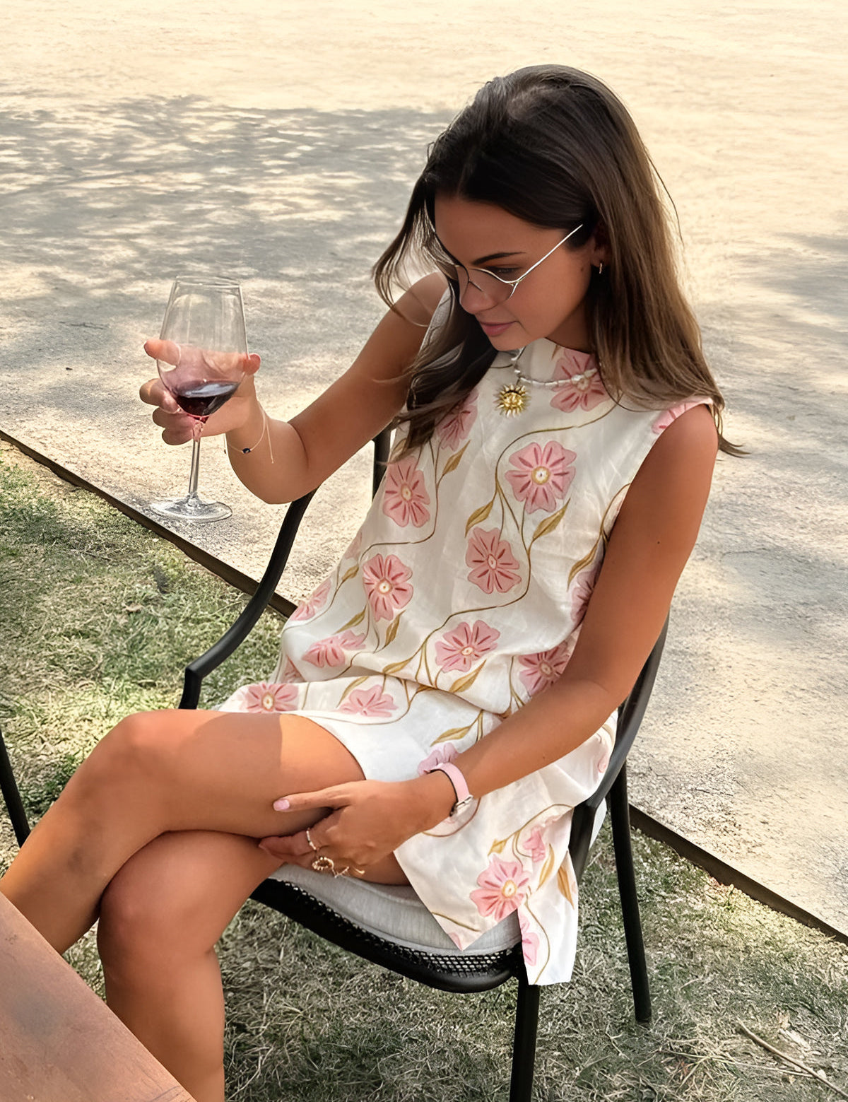 Tracey | Blossom Hour Sleeveless Dress