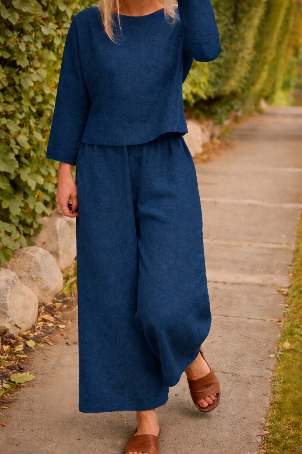 Lily | Airy Blouse & Pants Set