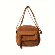 Eva | Women's Corduroy Small Casual Crossbody Bag
