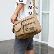 Max | Canvas Messenger Shoulder Bag