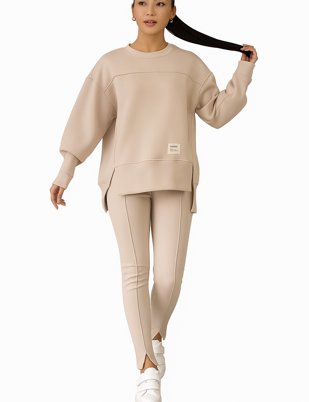 Sweater and leggings set modern and comfortable for women-3