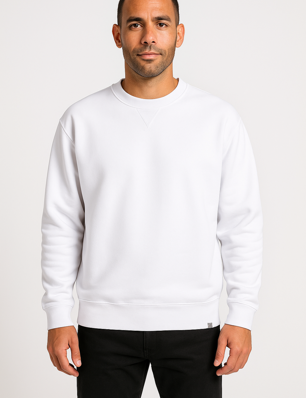 Men’s Sweatshirt – Relaxed Fit – Cotton Blend – Crew Neck – Ribbed Trim – Casual Wear-2