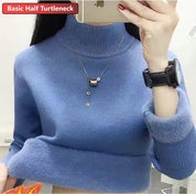 SILVY | Turtleneck Sweater Fleece Lined