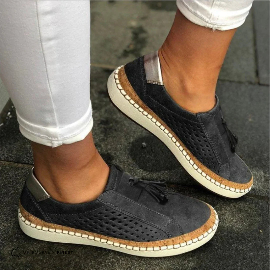 Comfortable Slip-On Sneakers for Women | Ergonomic Design & Versatile Style 2