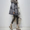 Women's warm winter parka jacket | Short-3