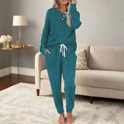 Cozy Two Piece Loungewear Set for Women - Relaxed Fit & All-Day Comfort 1