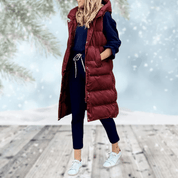 Stockholm Bodywarmer | Cozy Chic Longline Puffer Vest