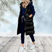 Stockholm Bodywarmer | Cozy Chic Longline Puffer Vest