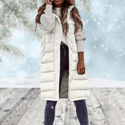 Stockholm Bodywarmer | Cozy Chic Longline Puffer Vest