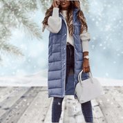 Stockholm Bodywarmer | Cozy Chic Longline Puffer Vest