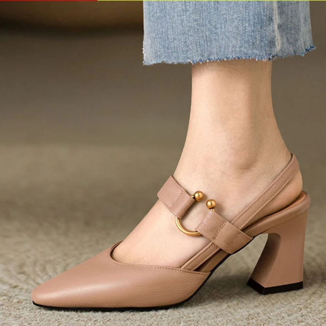 Elegant Orthopedic Comfort Heels for Women - Stylish Supportive Footwear 3