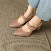 Elegant Orthopedic Comfort Heels for Women - Stylish Supportive Footwear 4