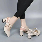 Elegant Orthopedic Comfort Heels for Women - Stylish Supportive Footwear 5