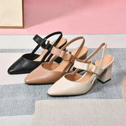 Elegant Orthopedic Comfort Heels for Women - Stylish Supportive Footwear 6