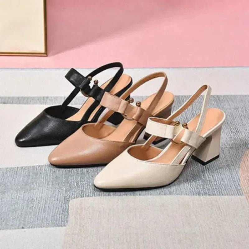 Elegant Orthopedic Comfort Heels for Women - Stylish Supportive Footwear 6