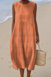Elegant White Maxi Dress for Women - Summer Dresses with Embroidery for Effortless Style 3