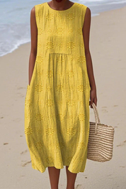 Elegant White Maxi Dress for Women - Summer Dresses with Embroidery for Effortless Style 5