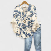 Elegant White Silk Blouse for Women - Versatile Professional and Casual Wear 1