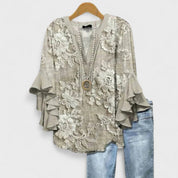 Elegant White Silk Blouse for Women - Versatile Professional and Casual Wear 7