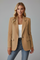 Elegant Women's Blazer with Notched Lapel and Tailored Fit for Professional and Casual Wear 7