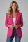 Elegant Women's Blazer with Notched Lapel and Tailored Fit for Professional and Casual Wear 9