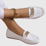Elegant Women's Orthopedic Black Loafers for All-Day Comfort and Style 0