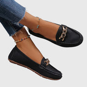Elegant Women's Orthopedic Black Loafers for All-Day Comfort and Style 3