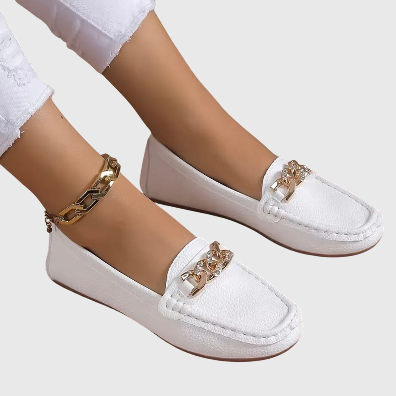 Elegant Women's Orthopedic Black Loafers for All-Day Comfort and Style 4