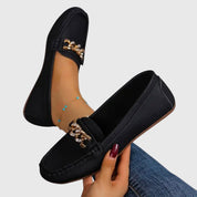 Elegant Women's Orthopedic Black Loafers for All-Day Comfort and Style 5