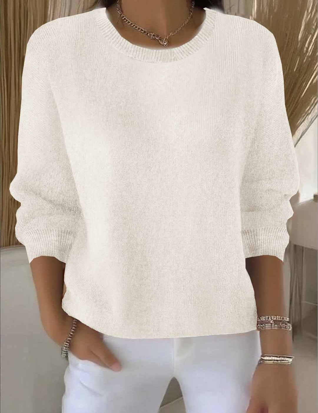 Elegant Women's Sweater for Effortless Style and Comfort - Flattering Fit, Soft Texture, Versatile for Everyday Wear 7