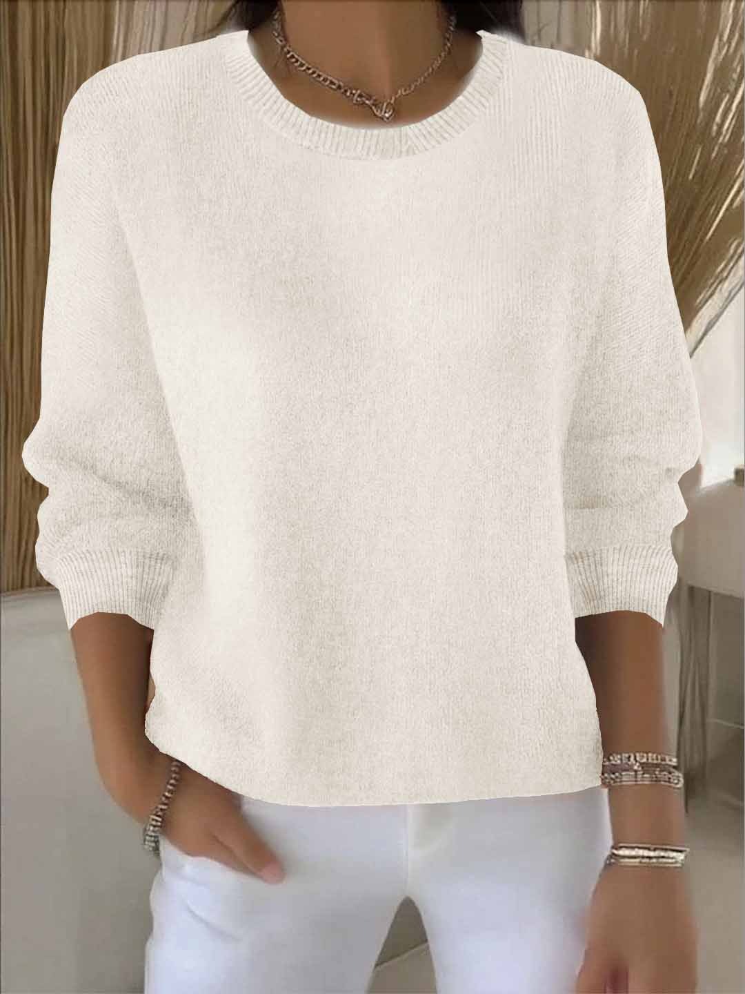 Elegant Women's Sweater for Effortless Style and Comfort - Flattering Fit, Soft Texture, Versatile for Everyday Wear 7