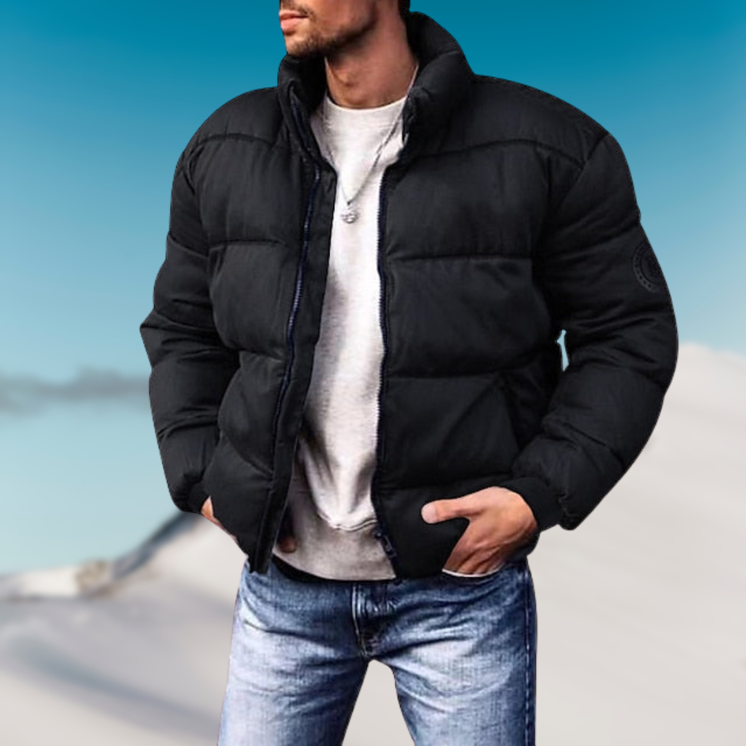 Lenvard | Men's winter down jacket | Warmth-2