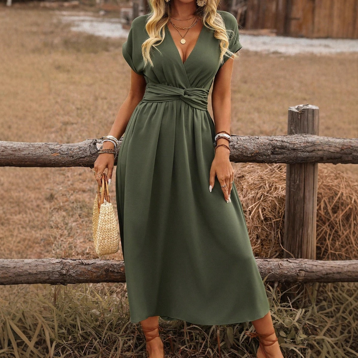 Olive green