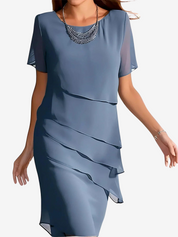 Flattering Women's Maxi Dress - Elegant Summer Dress for Formal Occasions 1