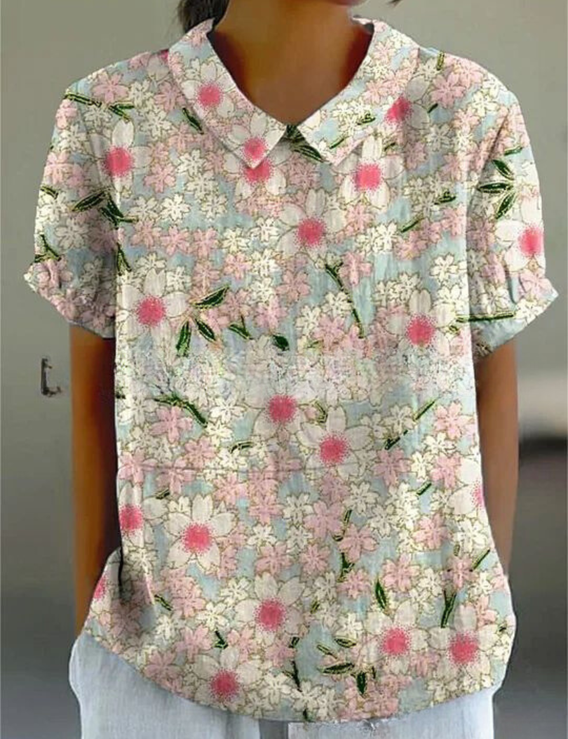 FLORA | Floral Shirt with flowers