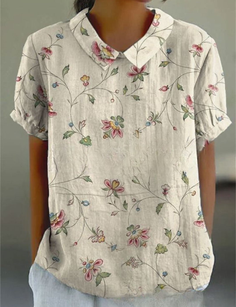 FLORA | Floral Shirt with flowers