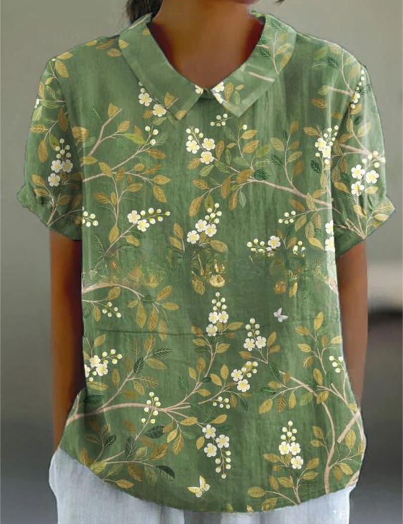 FLORA | Floral Shirt with flowers
