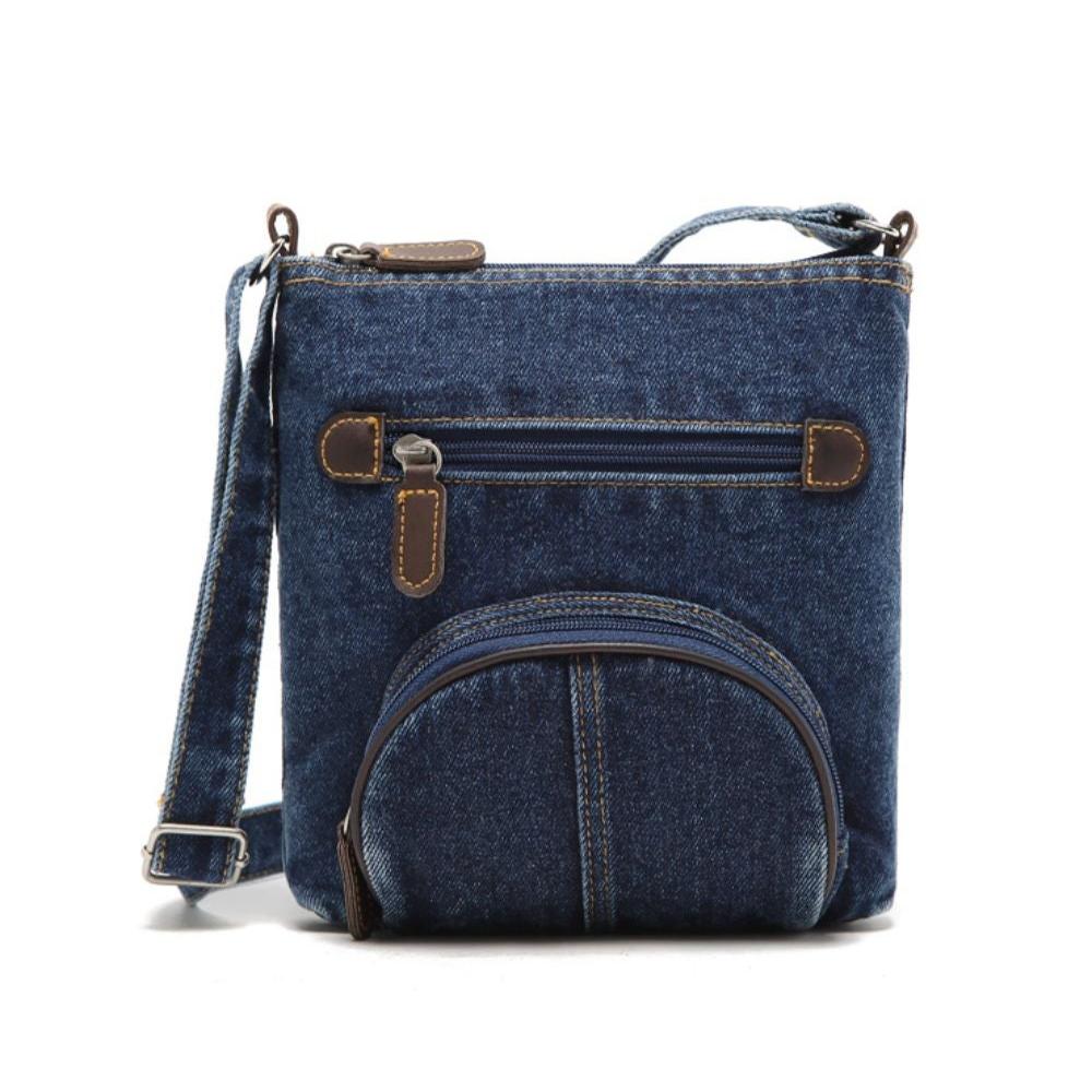 Lena | Mini Denim Crossbody Bag