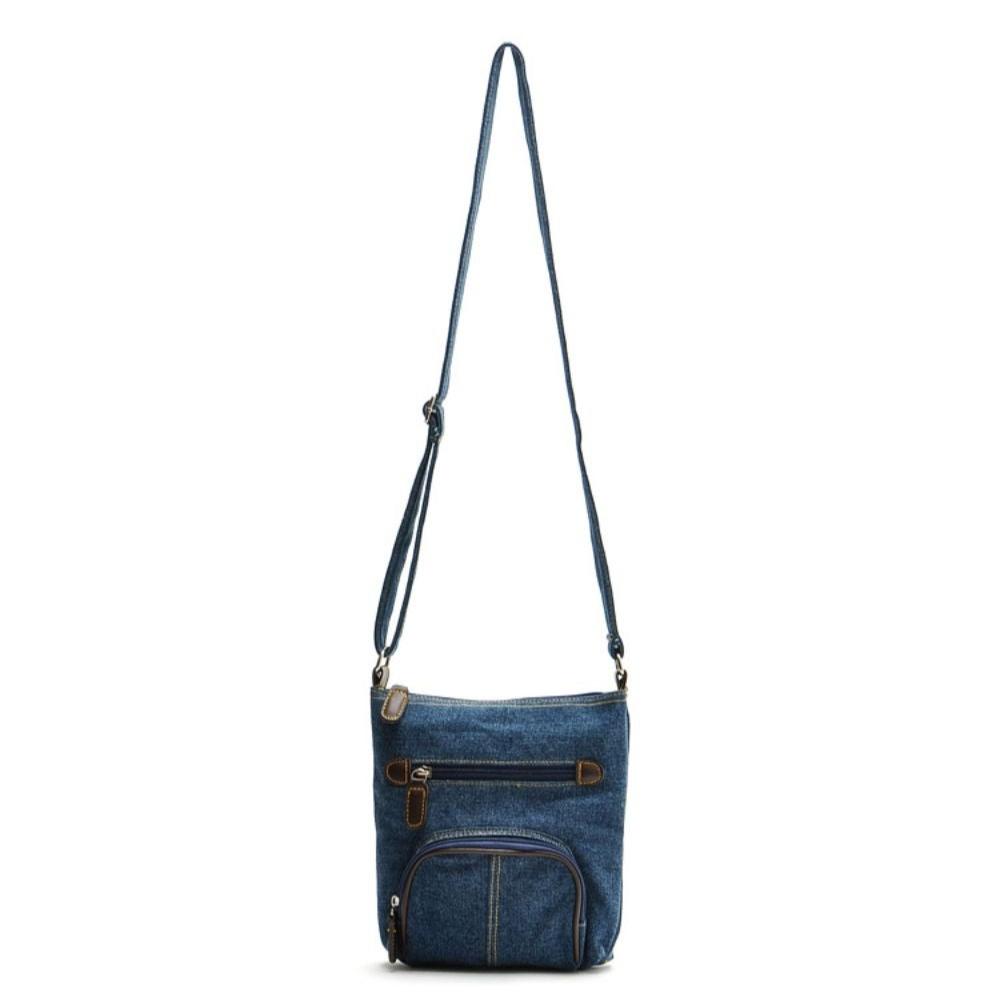 Lena | Mini Denim Crossbody Bag
