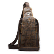 Joris | Croc-Texture Sling Pack
