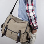 Joris | Canvas 14-Inch Laptop Shoulder Bag