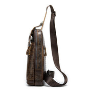 Joris | Croc-Texture Sling Pack