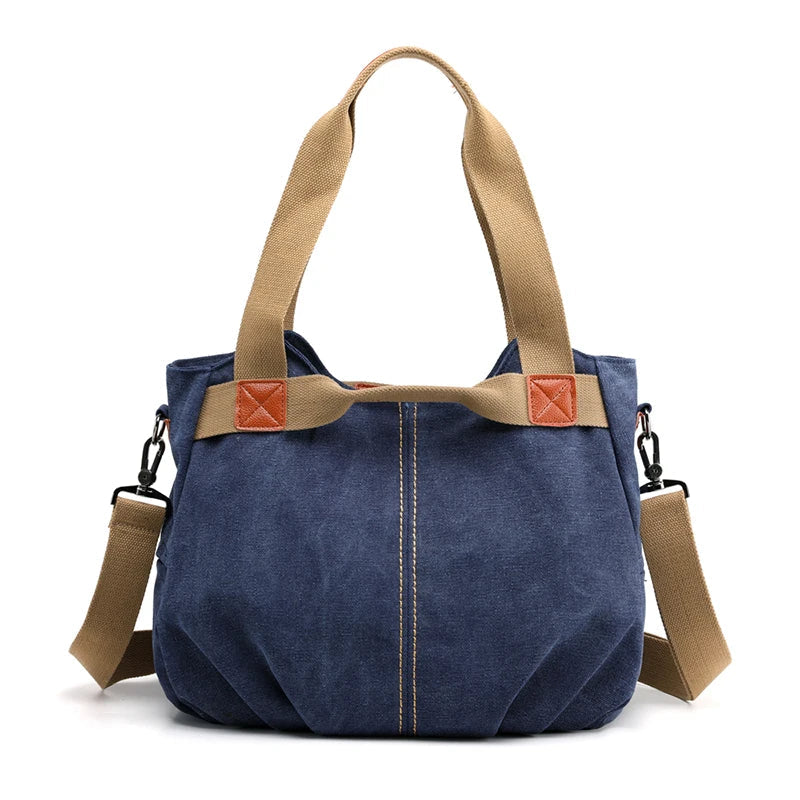 Lars | Retro Canvas Large Messenger Bag and Shoulder Bag