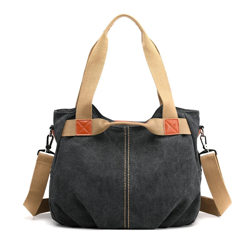 Lars | Retro Canvas Large Messenger Bag and Shoulder Bag