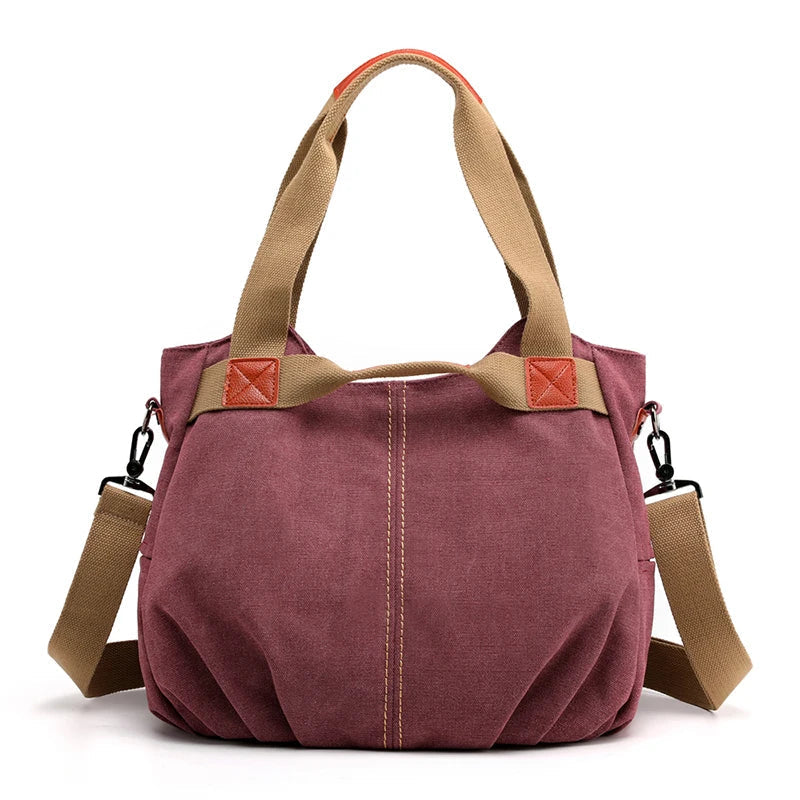 Lars | Retro Canvas Large Messenger Bag and Shoulder Bag