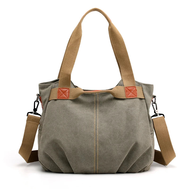 Lars | Retro Canvas Large Messenger Bag and Shoulder Bag