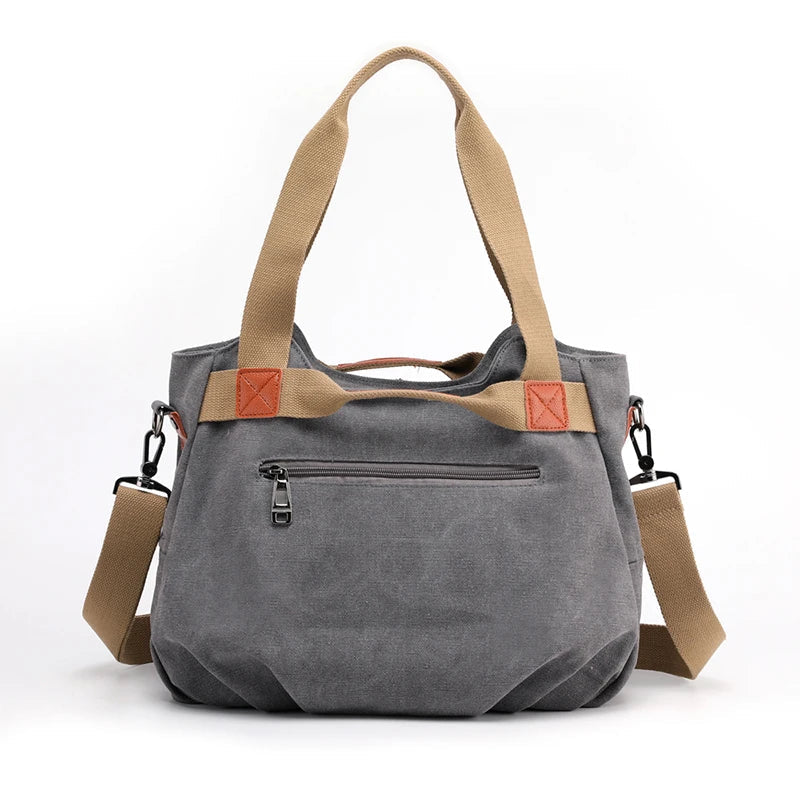 Lars | Retro Canvas Large Messenger Bag and Shoulder Bag