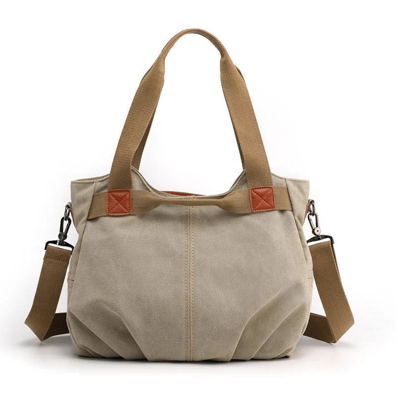 Lars | Retro Canvas Large Messenger Bag and Shoulder Bag