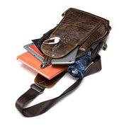 Joris | Croc-Texture Sling Pack